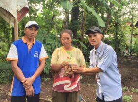 400 Bibit Tumbuhan Hiasi Pekarangan Warga Desa Bangsri